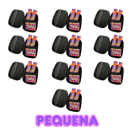 KIT 10 CASE PEQUENA + 20 UNIDADES DE SEDA + 10 UNIDADES DE PITEIRA