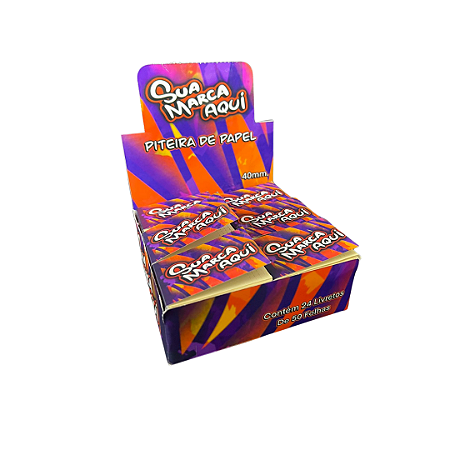 DISPLAY PITEIRA DE PAPEL PERSONALIZADA