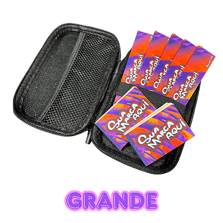 CASE GRANDE + 5 UNIDADES DE SEDA + 2 UNIDADE DE PITEIRA