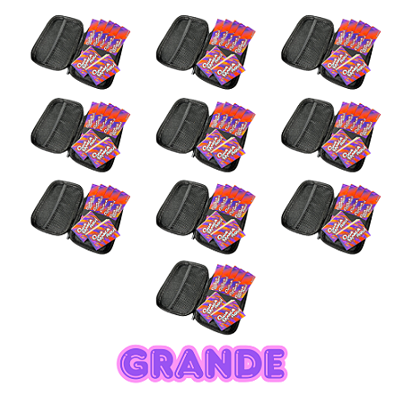 KIT 10 CASE GRANDE + 50 UNIDADES DE SEDA + 20 UNIDADES DE PITEIRA