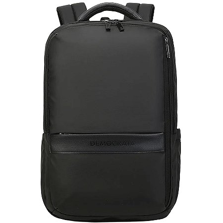 Mochila Preto Smart Democrata - MOC11904-001 Original + N. F
