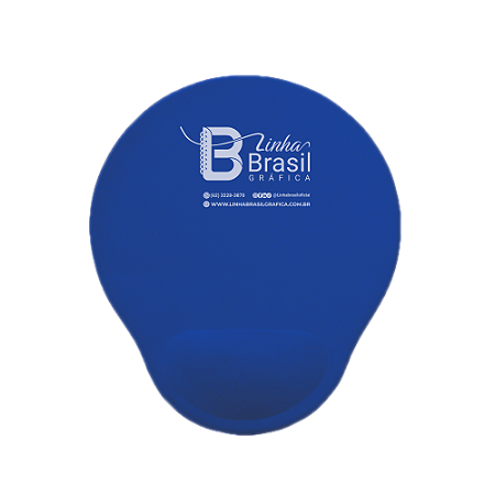 Mouse Pad Ergonômico com Apoio de Espuma