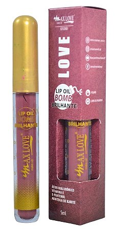 Lip Oil Bomb Brilhante Cor 56 - Max Love