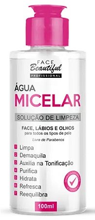 Água Micelar 7 em 1 - Face Beautiful 100ml