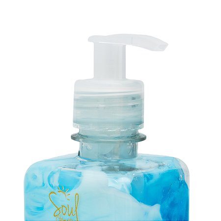 Gel Hidratante de Menta com Creme para o Corpo e Virilha Soul Cométicos 280ml (