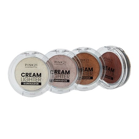 Iluminador em Creme Cor 01 á 04 Pink 21 Cosmetics com 3,5g (723975)