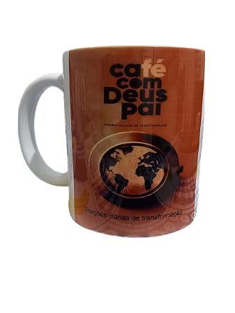Caneca Café com Deus Pai