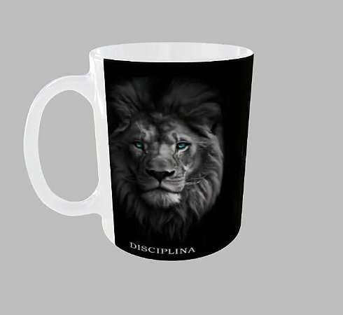 Caneca Mentalidade Alpha: Força e Estratégia