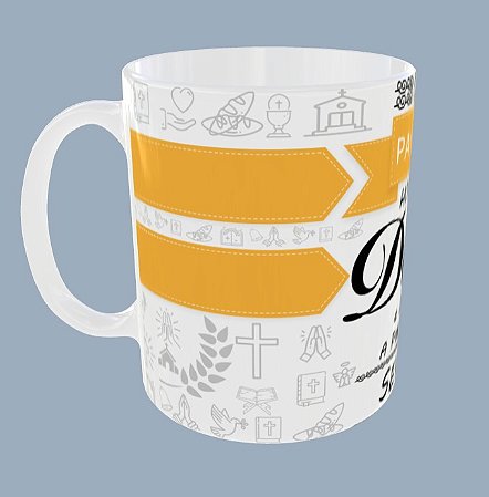 Caneca Sou Pastora Honro a Deus