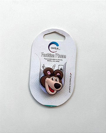 Suporte Celular Pocket Pop Socket - Pop Selfie Urso