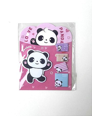 Sticky note - Post it Panda Rosa