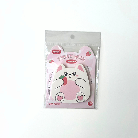 Sticky Note Ratinho Branco