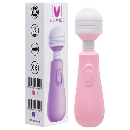 Mini varinha com cabeça flexível