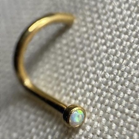 Joia Titânio Pdv Gold ponto de Luz furta cor