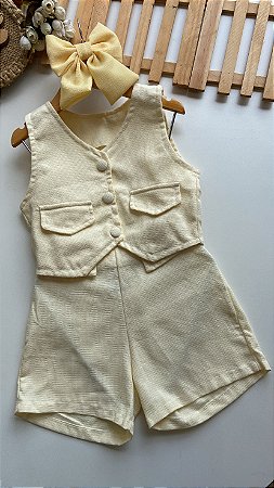 Conjunto Brena em alfaiataria requinte