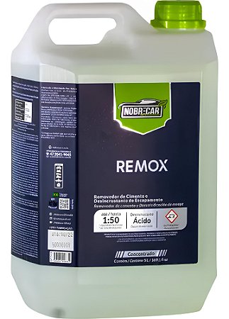 Remox 5l Removedor Concreto Renovador Escapamento nobre-car