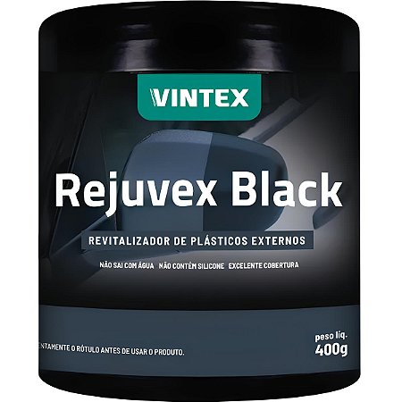 Rejuvex Black Revitalizador Plásticos Externos 400g vintex