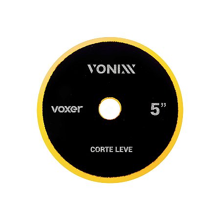 Boina De Espuma Vonixx Corte Leve Amarela 5'' Para Polimento