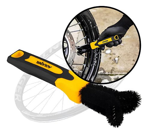 Escova Para Raios/aros De Moto/bicicleta Vonder