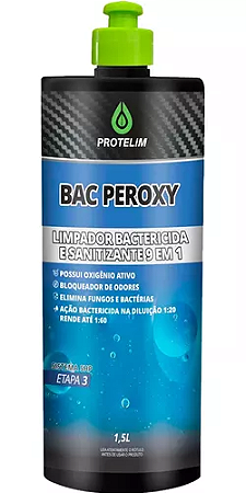 Limpador De Uso Geral 9 Em 1 Bac Peroxy 1,5 Ml Protelim