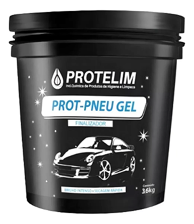 Pretinho Pneu Gel 3,6k Protelim Efeito Baba Longa Duração