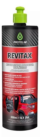 Revitax Protelim 500ml Revitalizador Protetor De Plasticos
