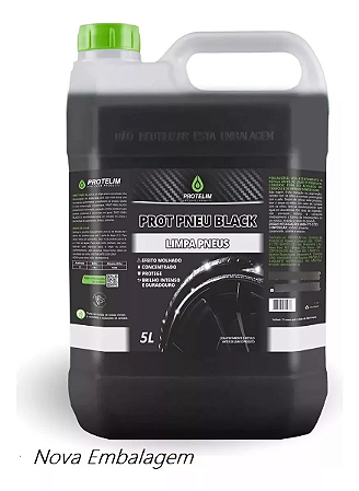 Protelim Prot Pneu Black - 5l Pretinho Super Brilho