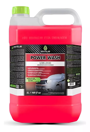 Shampoo Lava Auto Power Wash Neutro Concentrado 5l Protelim