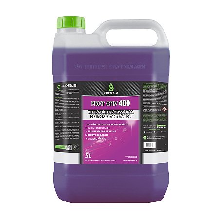 Detergente Desincrustante Ácido Limpa Baú Prot Ativ 400 5l