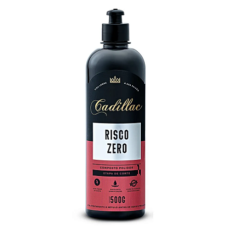 Composto Polidor Risco Zero Etapa De Corte 500g Cadillac
