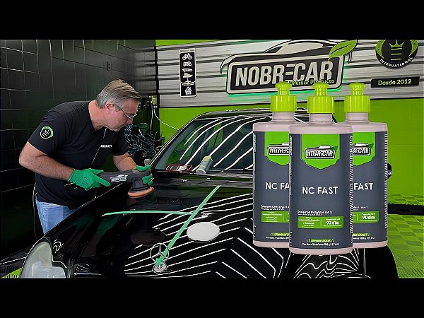 Cera Polidora Nc Fast Uma Etapa Remove Micro Risco Arranhões