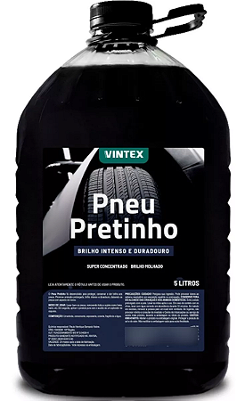 Pneu Pretinho Brilho Intenso Abrilhantador Vintex Vonixx 5l