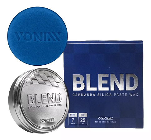 Blend Cera De Carnaúba Com Sílica 100g Paste Wax Vonixx