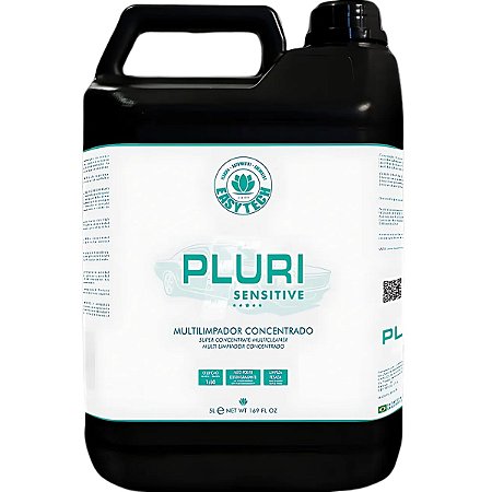 Pluri Sensitive Concentrado 5l Limpeza Banco Sofa Easytech