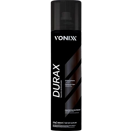 Durax Vonixx 400ml Pretinho Aerossol Spray Brilho Extremo