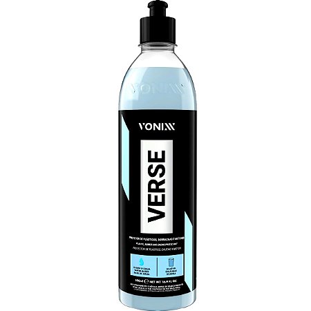 Verse 500ml Protetor Revitalizador Plásticos Borrachas Vonix