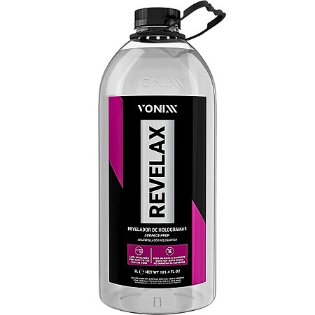 Revelador De Hologramas Vonixx Revelax 3l Vidros Superfícies