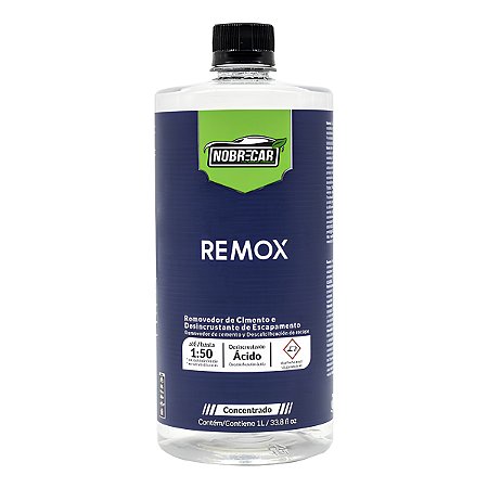 Removedor Concreto Limpa Escapamento Remox 1 Litro Nobrecar