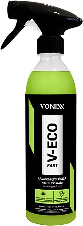 V-eco Fast Lavagem Carro Moto Ecológica A Seco Vonixx 500ml
