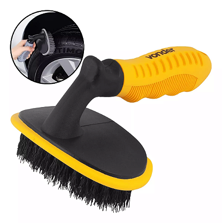 Escova Lava Pneu Automotivo Carro Moto Vonder Tipo Vonixx
