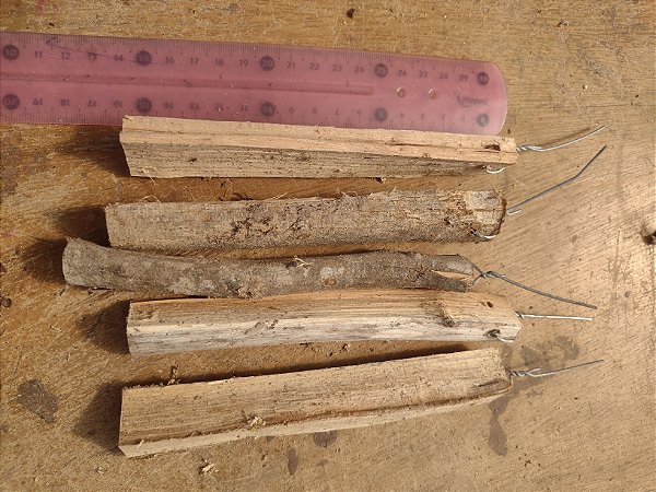 Lasca fina de sansao de campo kit com 10unidades