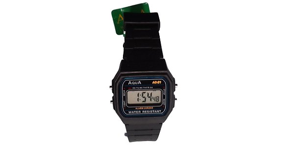 Relógio digital  masculino  Aqua AQ81  F91