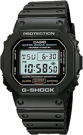 Relógio Masculino G-Shock Digita Casio DW-5600E-1VDF