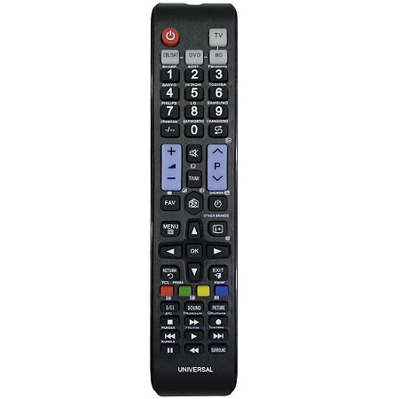 Controle remoto  Universal  Para Smart Tv Samsung LG Netflix