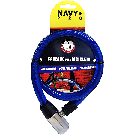 Trava de Alta Segurança para Bicicleta 15mm x 800mm