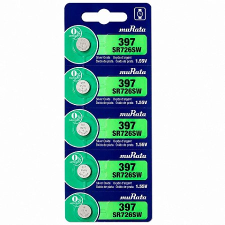 Bateria Para Relogios 397/726 Sony/Murata Kit com 5 unids