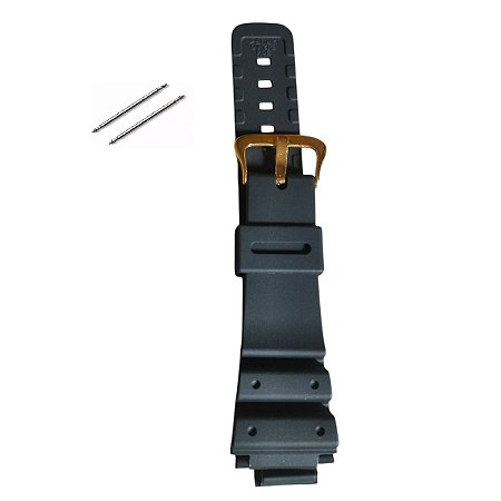 Pulseira Compatível Relogio Casio G shock w-6900 OURO +pinos 18