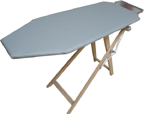 tabua de passar roupas 50 cm em madeira resistente