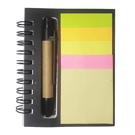 BLOCO CADERNO DE ANOTACOES COM CANETA RN1132