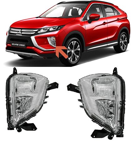 FAROL MILHA NEBLINA PISCA SETA ECLIPSE CROSS 2019 2020 2021 2022
